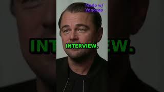 Leonardo DiCaprio on approaching 50 years old #leonardodicaprio