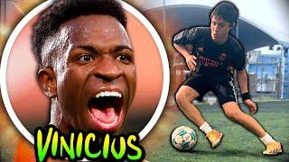 El ÚLTIMO “JOGA BONITO”  LOS MEJORES TRUCOS de VINICIUS JR | Tutorial Regates y Jugadasde FÚTBOL