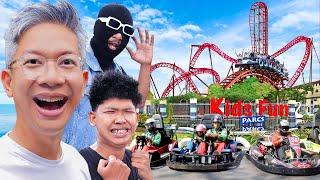 KITA COBA SEMUA WAHANA DI KIDS FUN PARK YOGYA!!