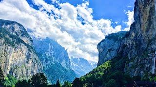 Camping trip in lauterbrunnen Switzerland