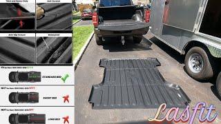 LASFIT BED LINER FOR MY  2021 Ram 2500 CUMMINS DIESEL WITH THE 6'4" BED UNBOXING AND INSTALLATION