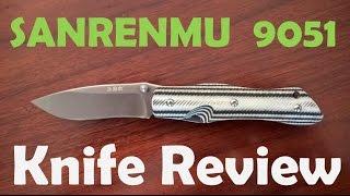 Review of Sanrenmu 9051 A full sized slip joint Gentleman's knife.