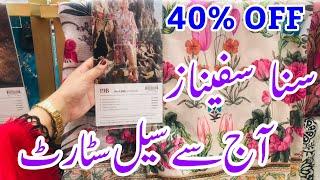 Sana Safinaz 40% Off Mothers Day Sale today | Sana Safinaz Sale 2024 | Sana Safinaz Lawn Sale