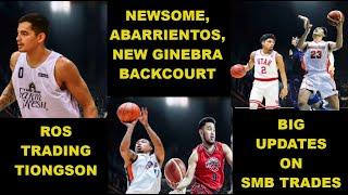 FREE AGENT CHRIS NEWSOME JOINS GINEBRA | SMB TO ACQUIRE CAELAN TIONGSON FROM ROS