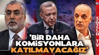 Türk-İş Başkanı Ergün Atalay İktidara Rest Çekti! Asgari Ücret Zammına Sert Tepki