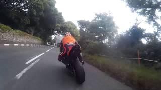 On board Southern 100 Crash 2017 - James Field