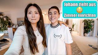 Johann zieht aus  Zimmer einrichten! Sohn & Tochter kochen für Mama! Vegane Bolognese! Mamiseelen