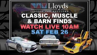  Classic, Muscle & Barn Finds Auction 