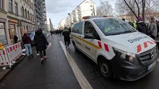 15.2.25 Blockade in Dresden gegen die Nazidemo