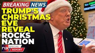 BREAKING: Trump's Christmas Eve Plans Have The Political World Freaking Out For One Major Reason