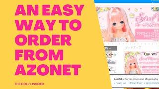 How To Order from Azonet with Worldshopping