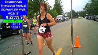 2018-06-23 Bourbonnais Friendship Festival 5K Run/1.5M Walk