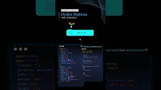 Animated Order Button #codewith_muhilan #css #coding #gsap