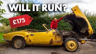 I bought a Triumph Spitfire for £175. Will it run?