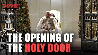 The Jubilee begins in Rome with the opening of the Holy Door and the Midnight Mass.