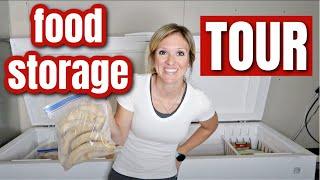 FOOD STORAGE TOUR & HOW TO BEGIN A FOOD STOCKPILE