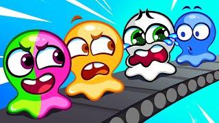 Color Slime Song ️ I Lost My Color  | Kids Song And Nursery Rhymes