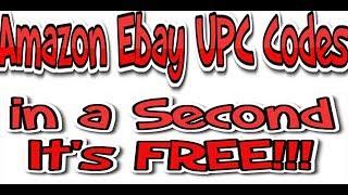 How To Create Free UPC Bar Codes FREE  In A  Second - DIY FREE Barcodes