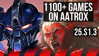 AATROX vs AMBESSA (TOP) | 1100+ games | KR Grandmaster | 25.S1.3