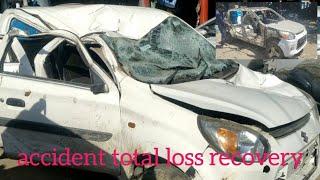 ALTO 800 accident total loss repairing/amazing / change side body & roof ect,