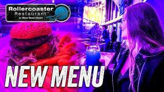 NEW Menu at Rollercoaster Restaurant Alton Towers