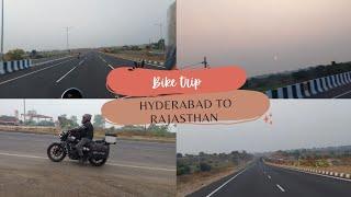 Hyderabad to Rajasthan bike trip | Part:1 |Reached Akola in Maharashtra #travel #rajasthan #bikeride