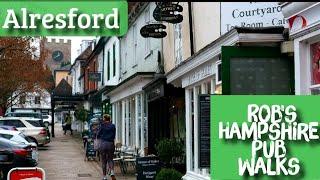 #57 Rob's Hampshire Pub Walks. The Alresford Watercress Walk