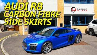 Audi R8 Carbon Fibre Side Skirts