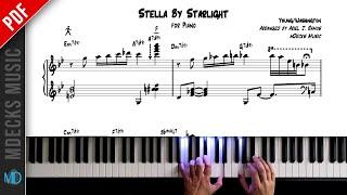 Stella by Starlight - Jazz Piano Sheet Music #pianotutorial #sheetmusic