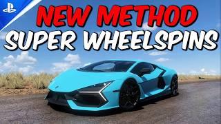 BEST METHOD to GET UNLIMITED Super WheelSpins in Forza Horizon 5 (PS5/XBOX/PC)