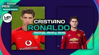 How to make young Cristiano Ronaldo in PES 2021