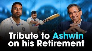 Harsha Bhogle’s Tribute To Ravichandran Ashwin On His Retirement @AshwinRavi99