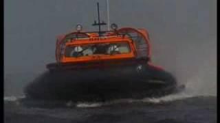 RNLI Hovercraft in action