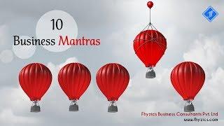 10 Business Mantras