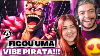  Doflamingo | Rei do Mundo | AniRap | REACT