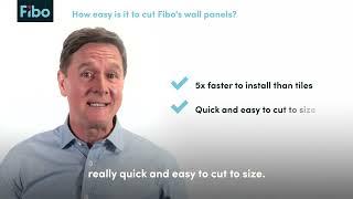 How easy is it to cut Fibo's wall panels?