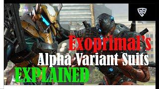 Exoprimal's Alpha Variant Exosuits EXPLAINED #gaming