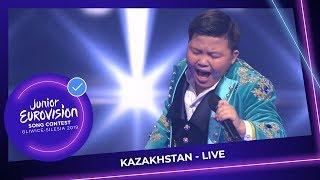 Kazakhstan  - Yerzhan Maxim - Armanyńnan Qalma - LIVE - Junior Eurovision 2019