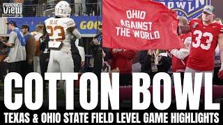 Texas Longhorns vs. Ohio State Buckeyes CFP Semi-Final Cotton Bowl Field Level Game Highlights