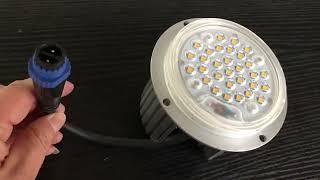 DC 12V 24V 30V 36V 48V Input 20W 20 W 30W 30 W Solar Light Retrofit Small Round LED Modules