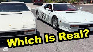 Real vs Fake Ferrari Testarossa Replica Kit Car Comparison