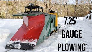 Plowing, Derailing, Rerailing, Rinse, Repeat. MLBK plow extra 27 February, 2021