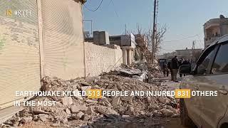 Removing #earthquake rubble continue in #Jindires, NW #Syria