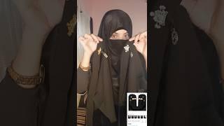 Meesho Finds | Locket Nose Piece Niqabs @ Rs.153  #shorts #meeshohaul #niqab