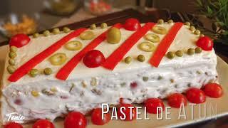 Pastel Frío de Atún: Receta Fácil y Refrescante para el Verano (sin horno) @TonioCocina