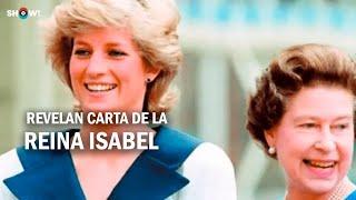 Carta de reina Isabel llevó al divorcio a Lady Diana y Carlos