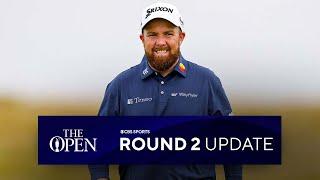 Open Championship ROUND 2 UPDATE: Shane Lowry Holds Solo Lead, Tiger Woods Misses Cut I CBS Sports