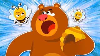 [Sing Along] Honey Bear | I love honey! | Animal Song TidiKids