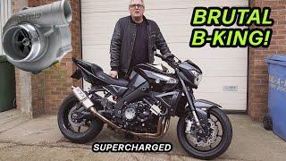 Supercharged Suzuki B-King Dyno Run!