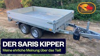 Der Saris Kipper K1 276 170 2700 Anhänger! meine Meinung nach dem Belastungstest!